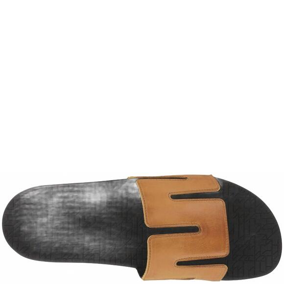 NEW SAS men\'s edge slide sandal in hazel main image 4